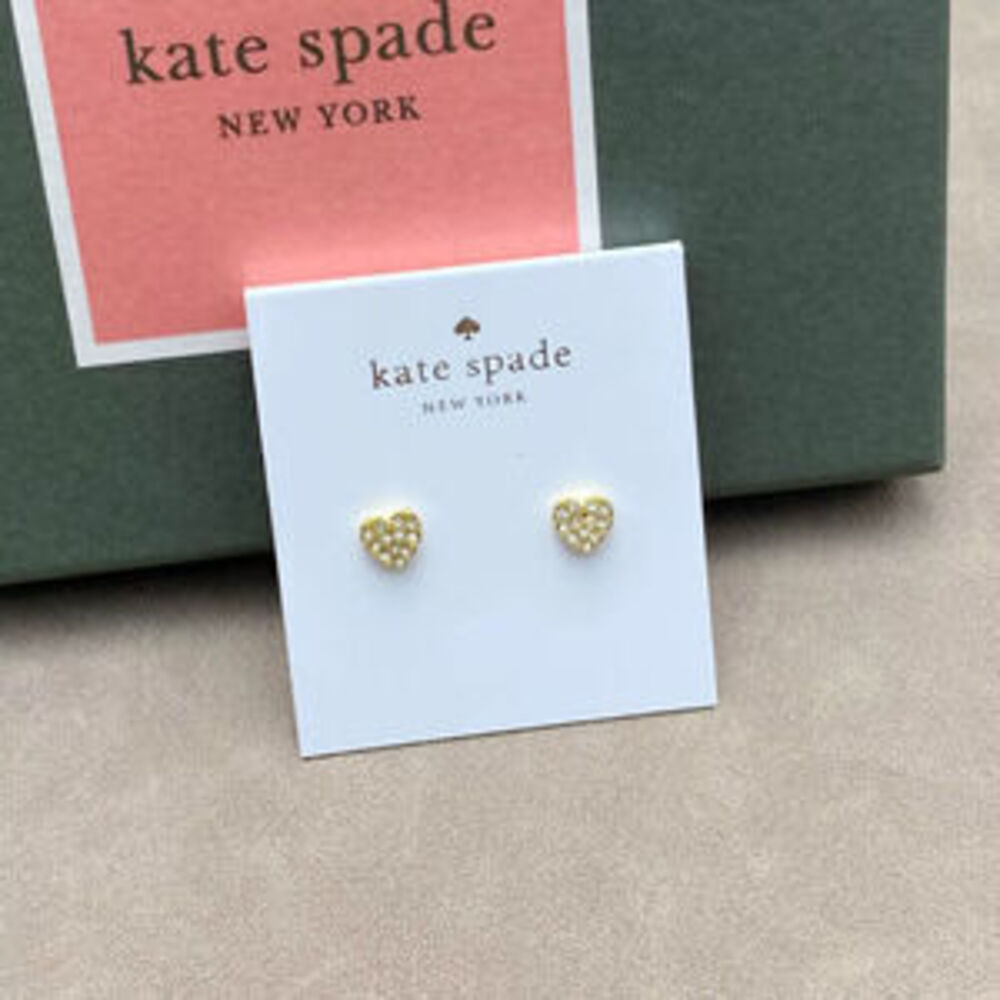 kate spade Mini Heart Stud Earrings Cartilage